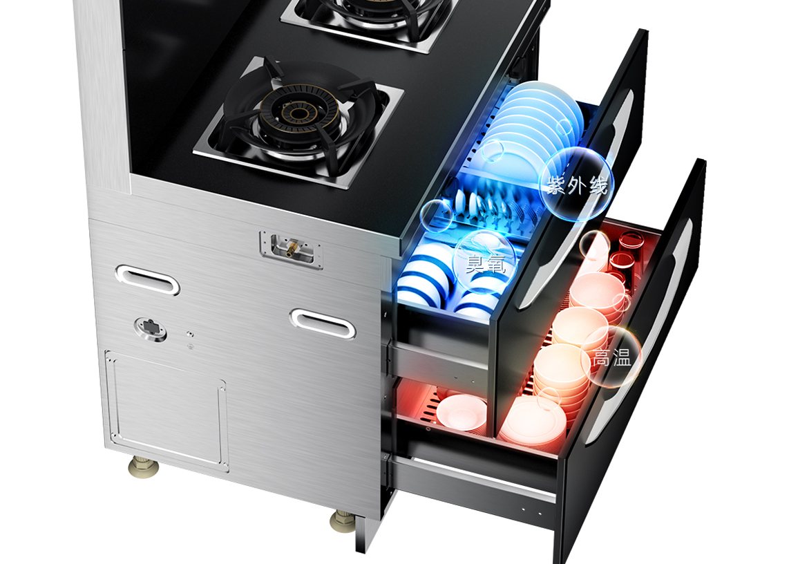 三重消毒的安心，導(dǎo)軌外置使用更放心