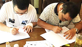 喜訊，湖南婁底毛總成功加盟藍炬星集成灶！