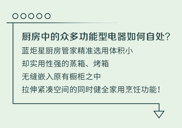 廚房中的眾多功能型電器如何自處 廚房中的眾多功能型電器如何自處