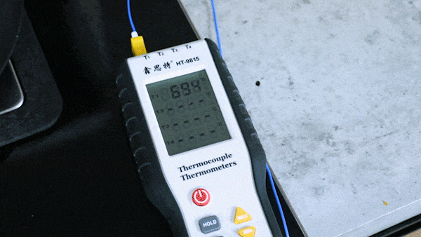 消毒柜升溫測試