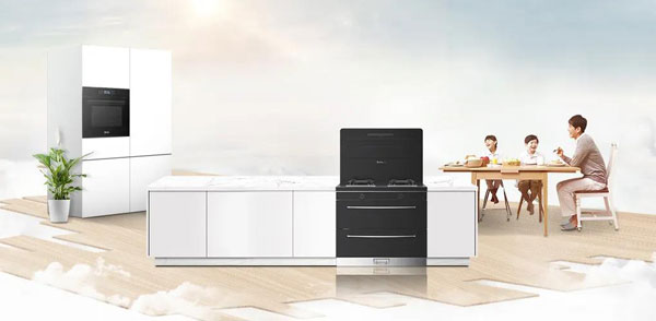 藍(lán)炬星集成灶釋放廚房空間