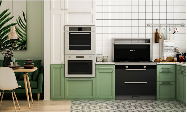 藍(lán)炬星集成灶廚房