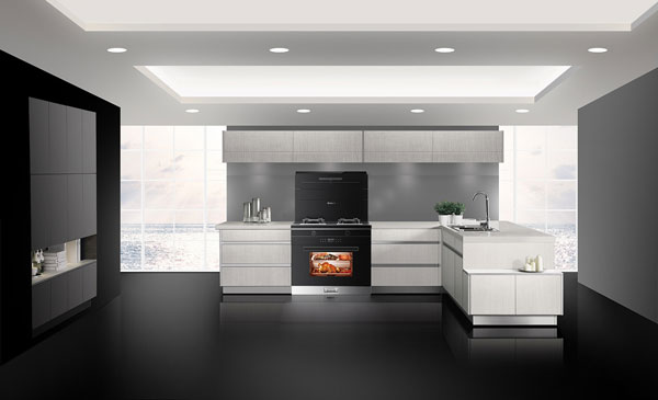 藍(lán)炬星集成灶廚房