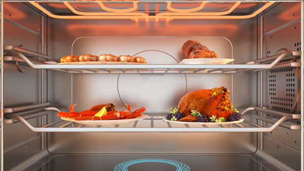 藍炬星微蒸烤一體機