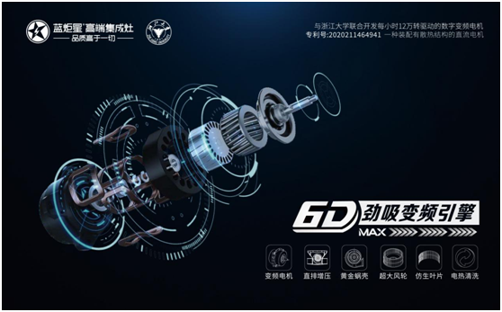 藍炬星集成灶全新黑科技，油煙零煩惱！